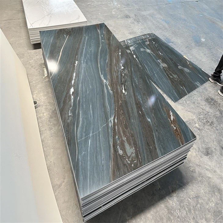 1220mm*2440mm*3mm Flexible Pvc Marble Sheet