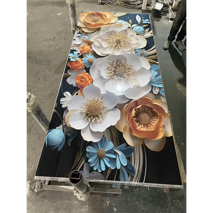 High Glossy 3D PVC Marble Sheet best
