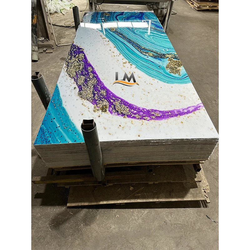 UV Coated PVC Marble Sheet